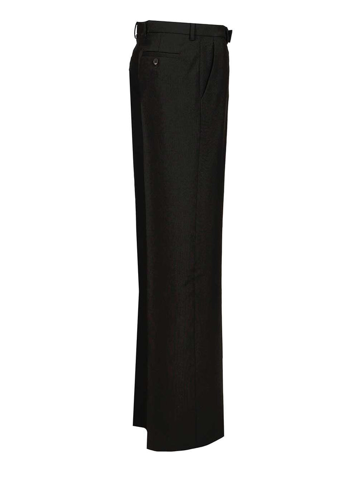 Rick Owens Dietrich Wool Trousers - Nero | 492df33bb65d7e9059971074006d3c99171771a1