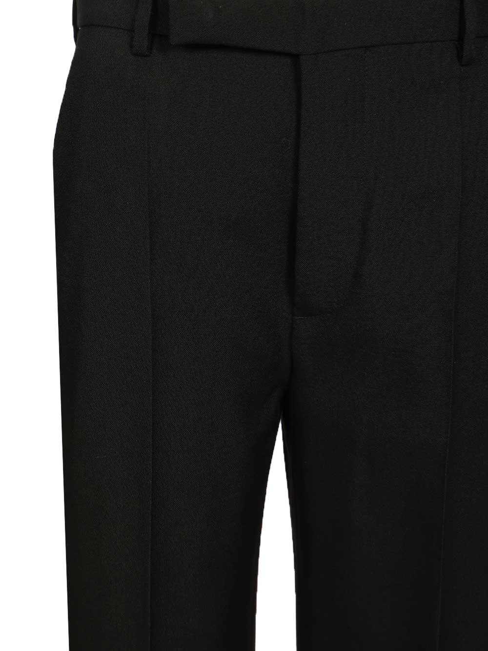 Rick Owens Dietrich Wool Trousers - Nero | 0561ca7aa60f4fbb594f756fd7d99760c2ec7e70