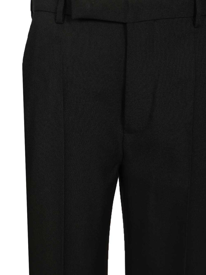Rick Owens Dietrich Wool Trousers - Nero | 0561ca7aa60f4fbb594f756fd7d99760c2ec7e70