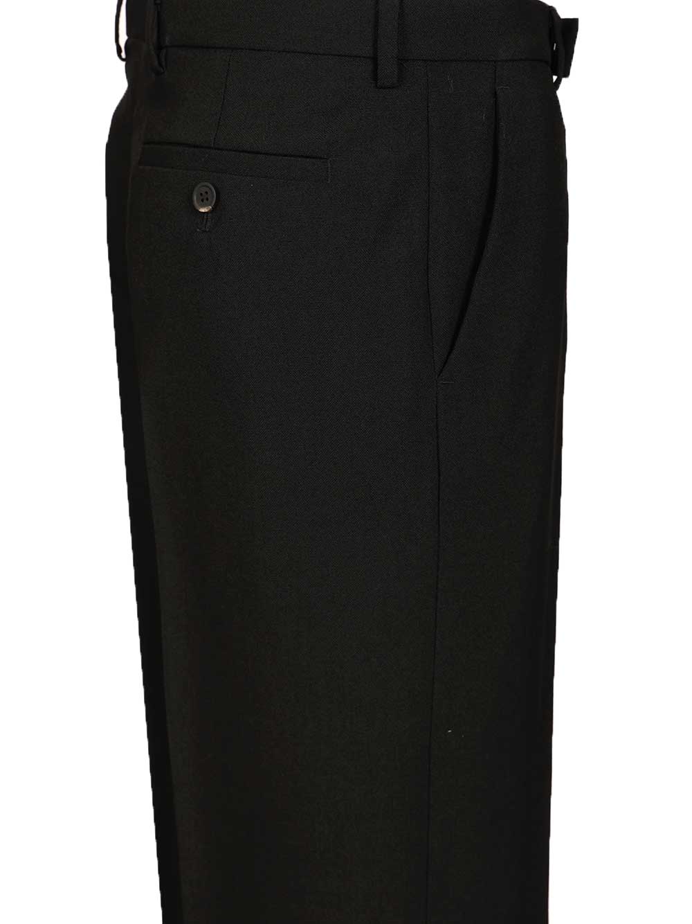 Rick Owens Dietrich Wool Trousers - Nero | 4491865b7bfd649fbcab903261ac717cd361ad7a