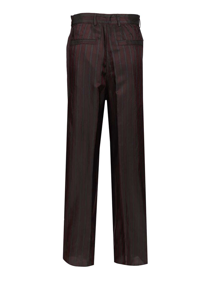 Dries Van Noten Penn Trousers - Bordeaux | 76a8e1b37107a83344801eb0818fe7a83f1cd0ad