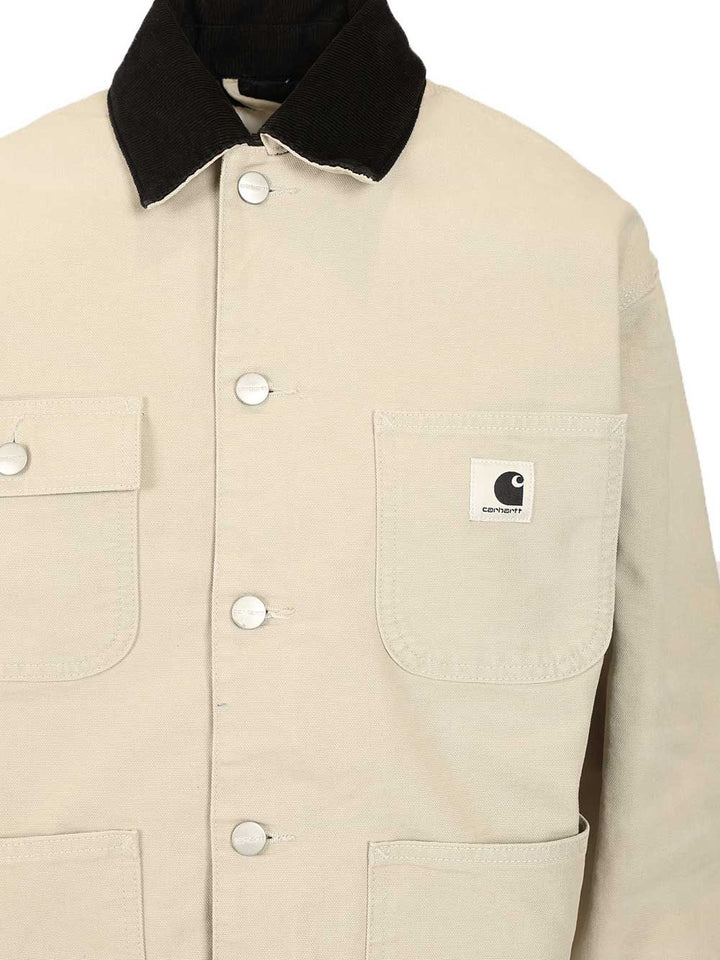 Carhartt Wip Og Michigan Coat Giacche - Grey | cb5871a50a80370036b314eefca57de8ee95e766