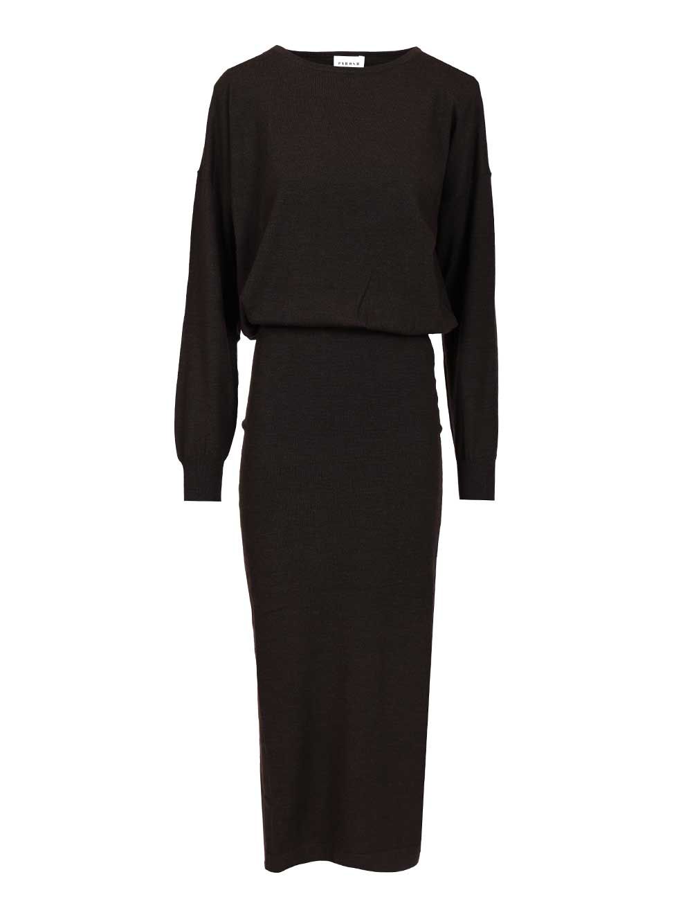P.A.R.O.S.H. Wool Knit Dress Abiti - Marrone | fcb5a813e19910ccd4edad2e97eacba305bd8aac