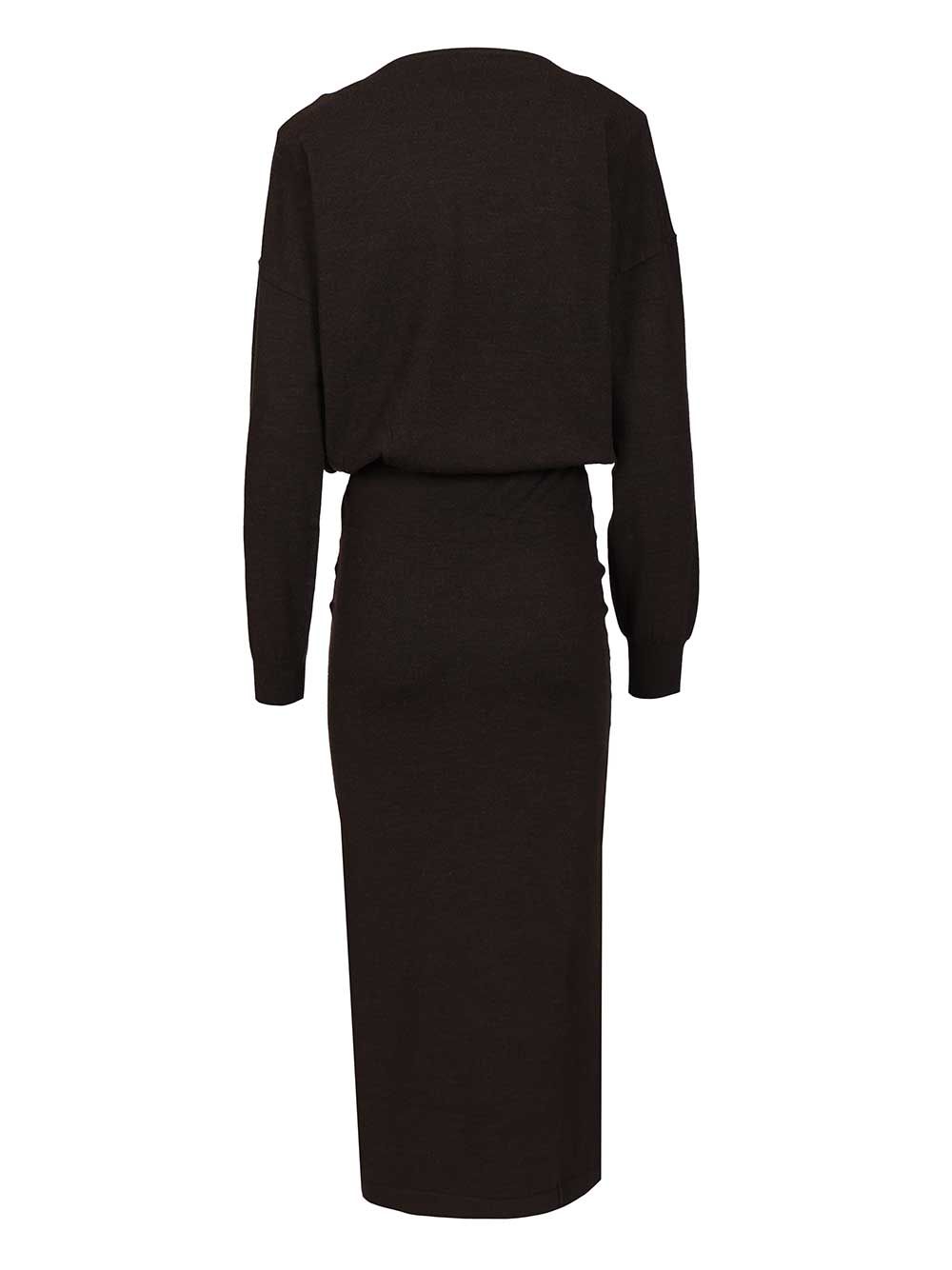 P.A.R.O.S.H. Wool Knit Dress Abiti - Marrone | e3b148c2cda05b8156c397ea9f039b5f39cabfdf