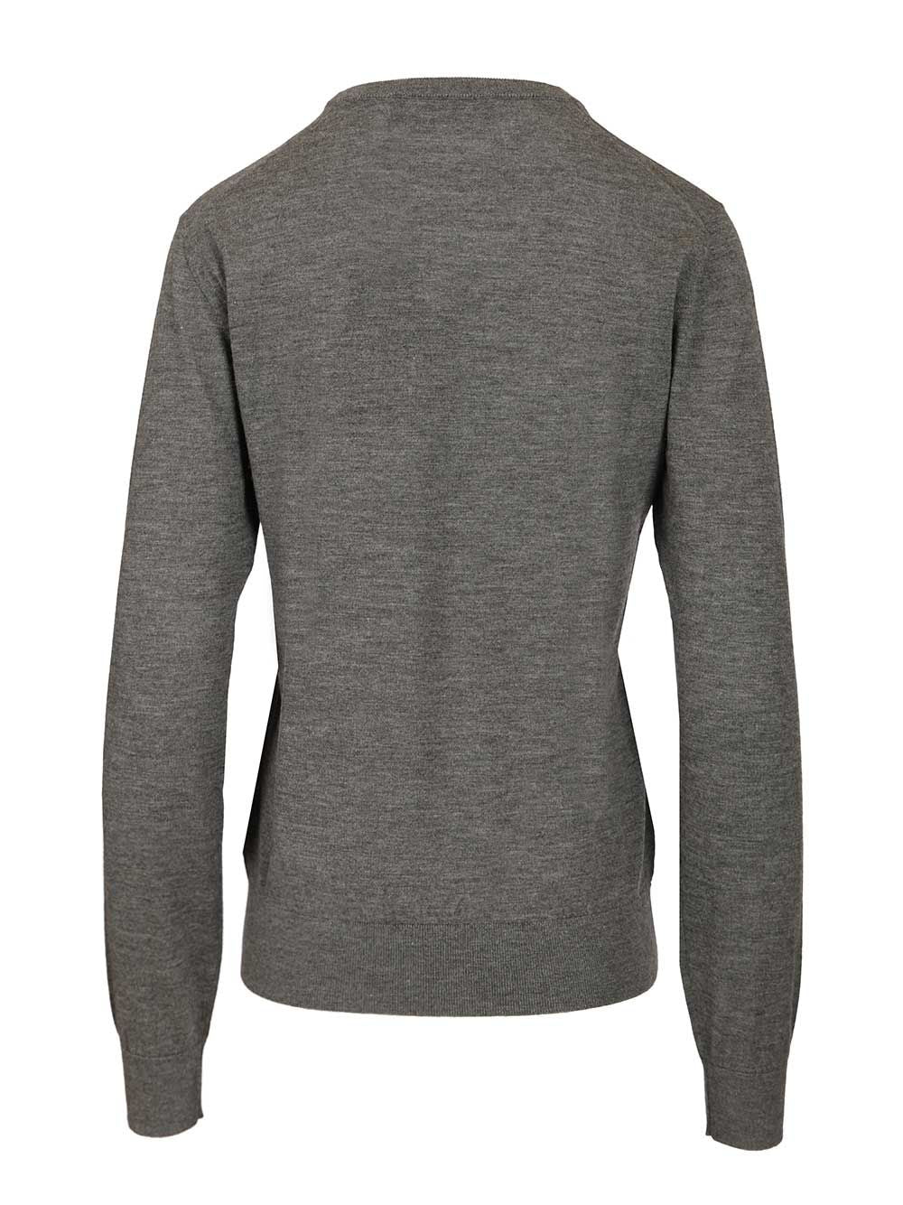 Dolce & Gabbana Cashmere Sweater Knitwear - Grey | b768d2bae69f1f3a246726887f9a9be3a051518d