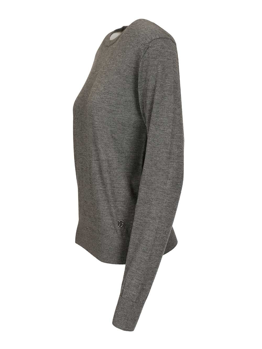 Dolce & Gabbana Cashmere Sweater Knitwear - Grey | 72f7d33fd16d4093dde3308bd978422897953cb9