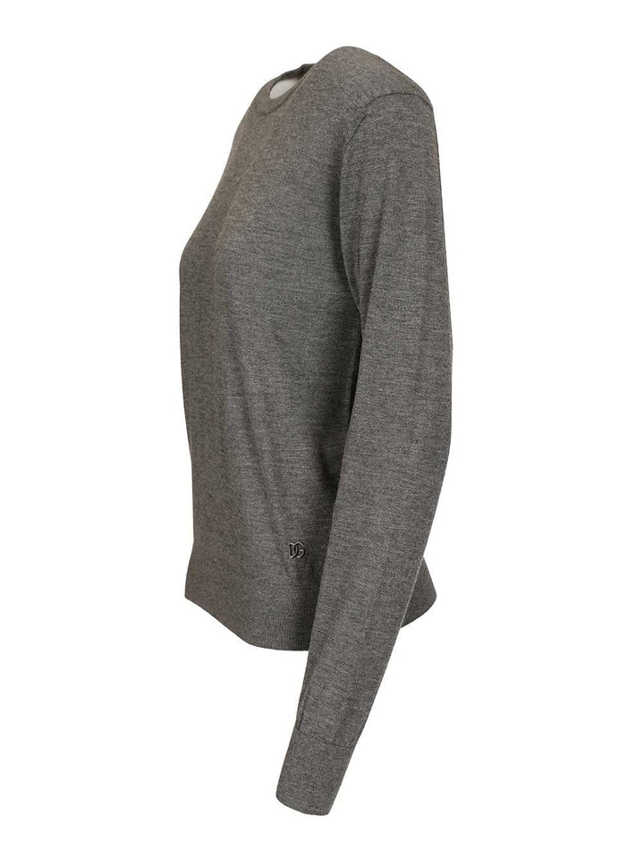 Dolce & Gabbana Cashmere Sweater Knitwear - Grey | 72f7d33fd16d4093dde3308bd978422897953cb9