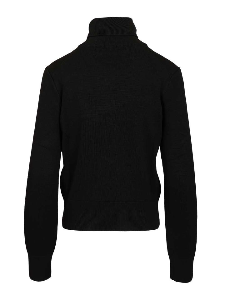 Ami Ami De Coeur Sweater Knitwear - Nero | 0b491a9c990dcc31176f5c4484783e3a351b614b