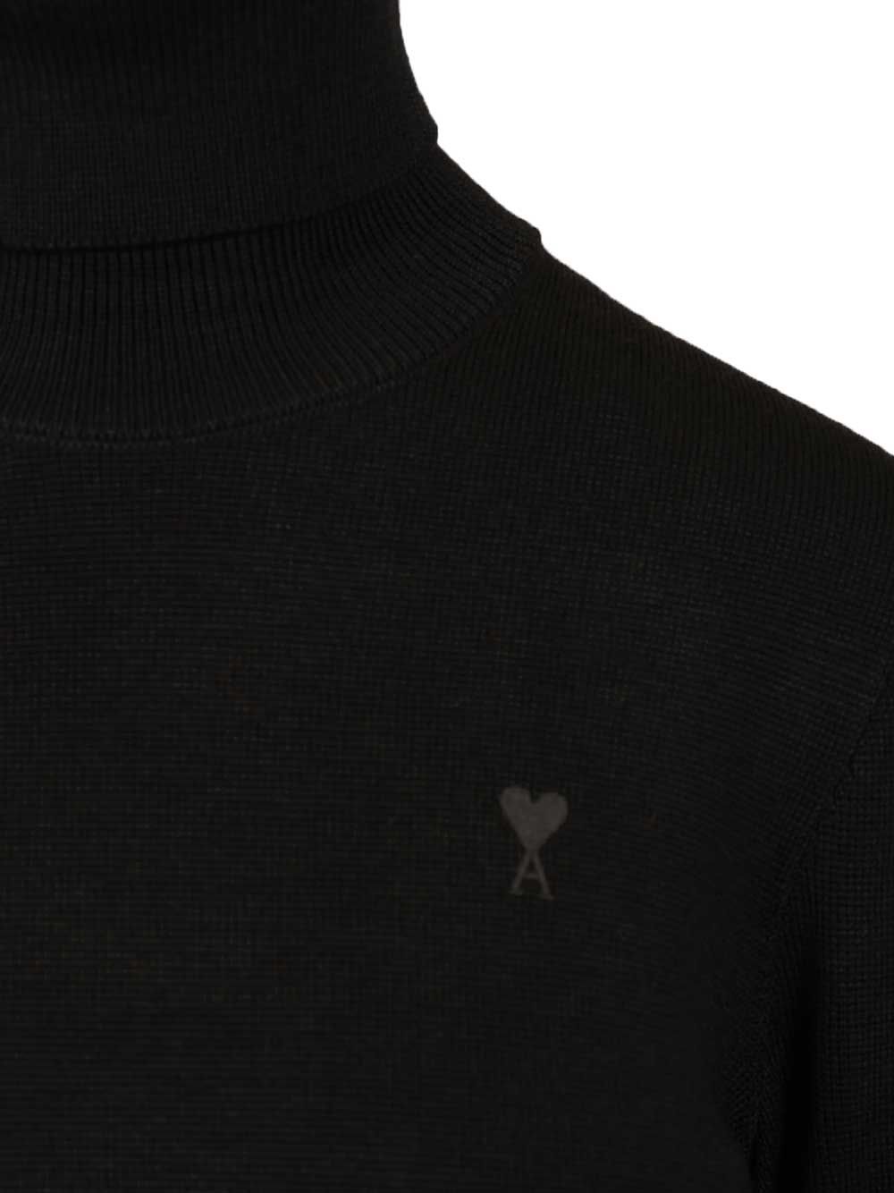 Ami Ami De Coeur Sweater Knitwear - Nero | e2d13837061068a365be6108c84a512cfa9373c2