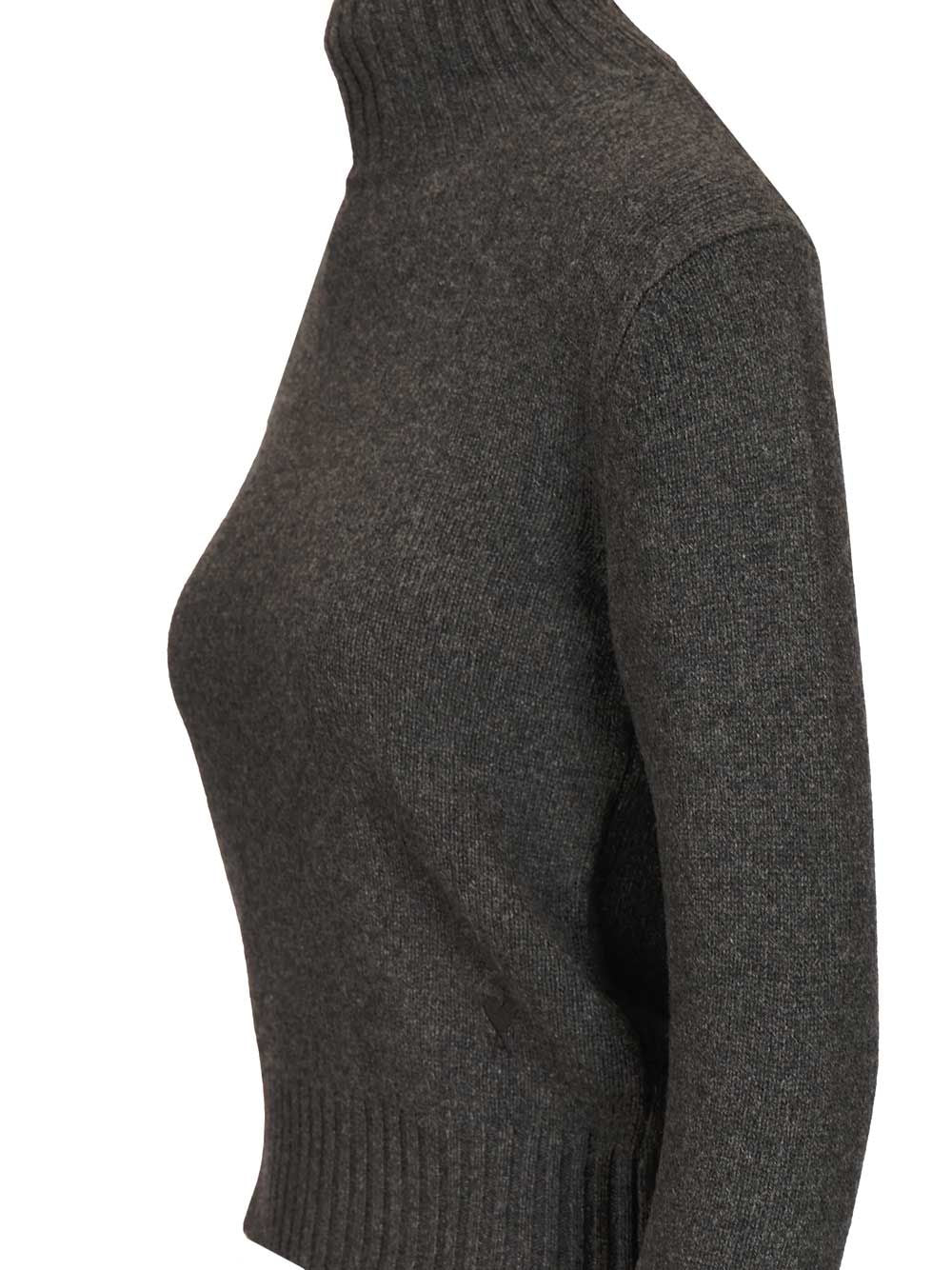 Ami Turtleneck Sweater Knitwear - Nero | dc6fd4045bf577bc6b607409a59c169f6df80a7a