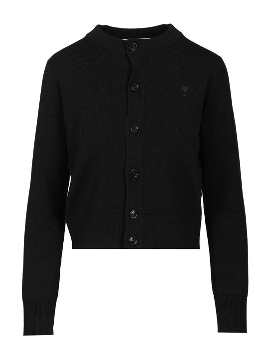 Ami De Coeur Cardigan Knitwear Nero