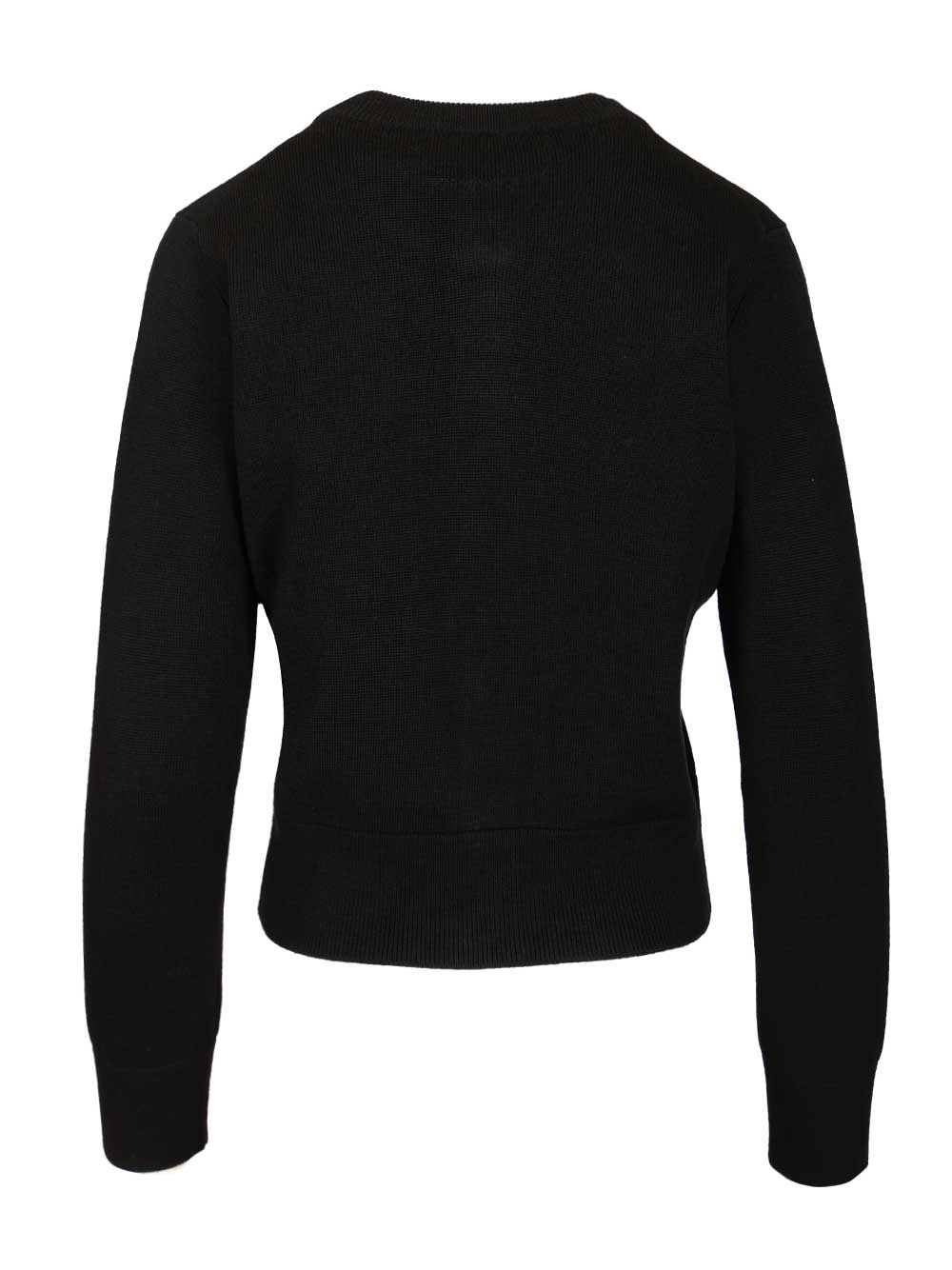 Ami Ami De Coeur Cardigan Knitwear - Nero | 16f24604589f5adc55033996de3372f2f24f06a0