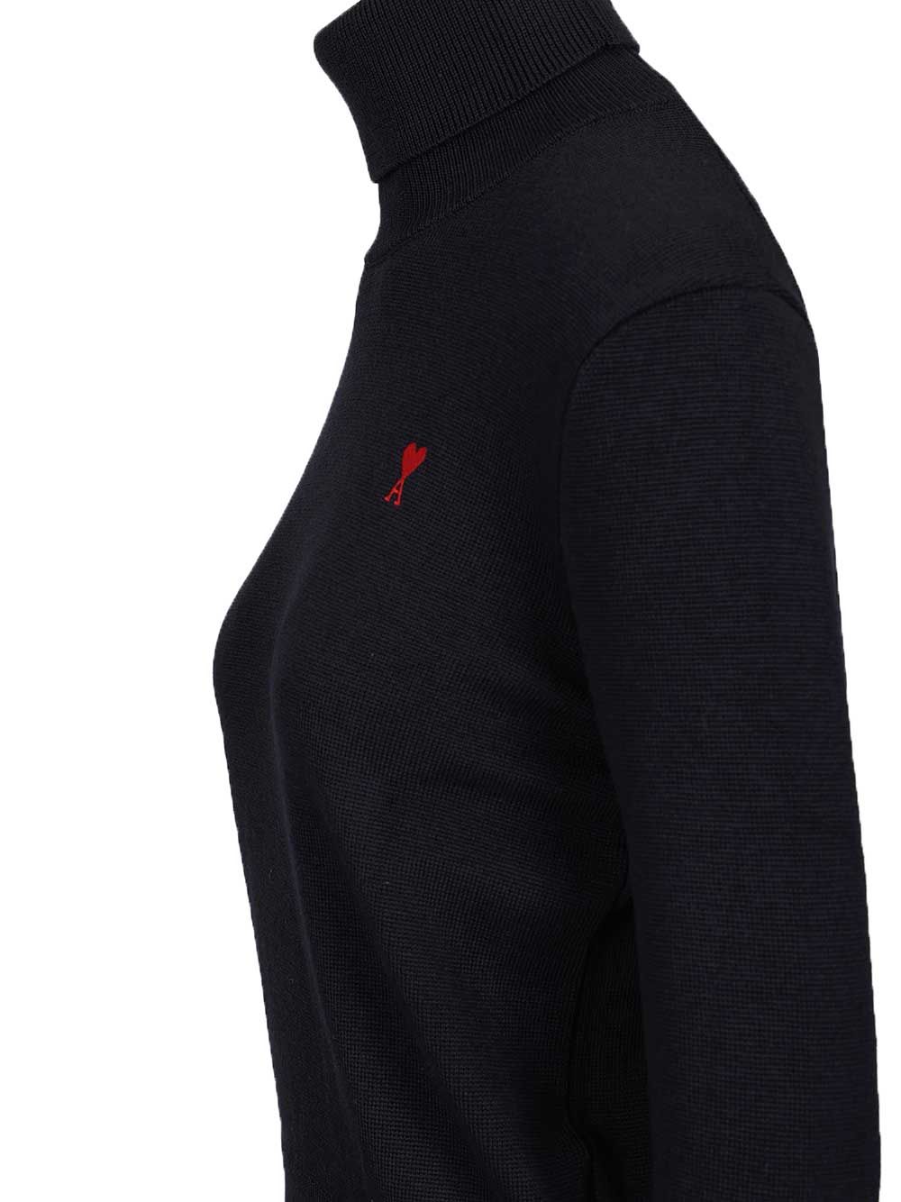 Ami Ami De Coeur Sweater Knitwear - Blu | 7a1ae4b824dde881c89a69d3df074d48ef3901c0