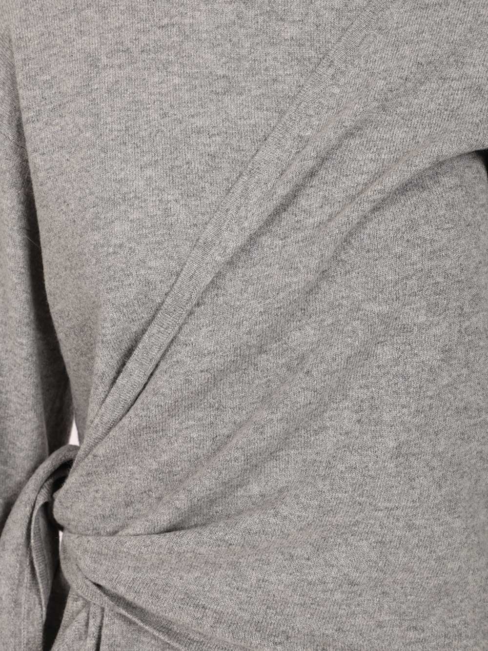 Federica Tosi Wool And Cashmere Twin-Set Knitwear - Grey | e111bb0abc5dab0783a57455aaa8f8598ce40df7