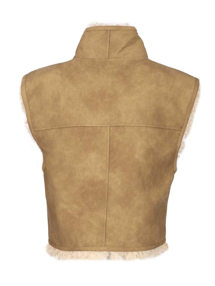 Marant Etoile Clara Giacche - Beige | 46b0c44fa045b413ab8805b29cb70f1fc289c7b9