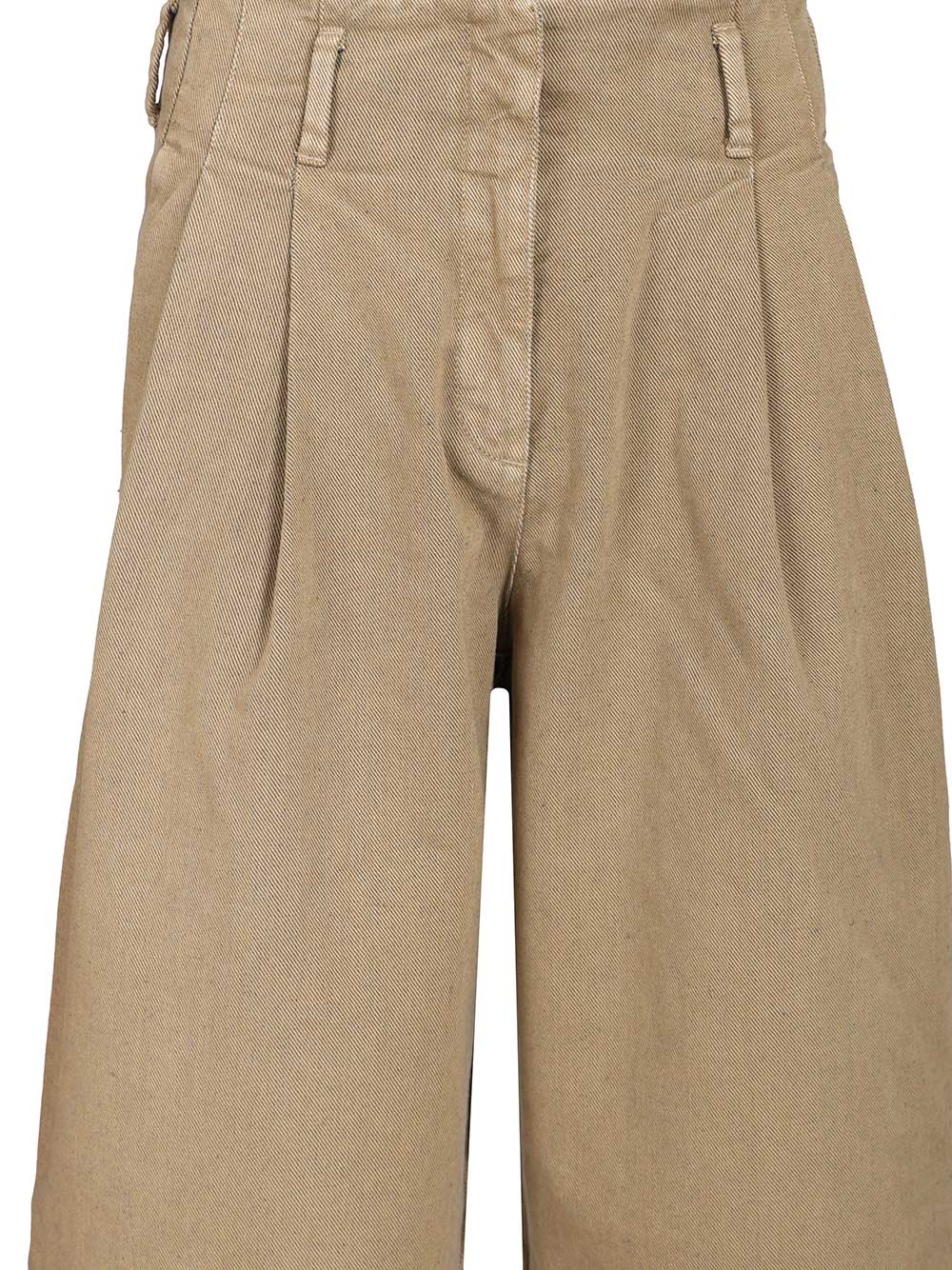 Golden Goose Deluxe Brand Wide Leg Trousers - Verde | 951ed4914700b582cef1d6873c8319f2d96dfdd0