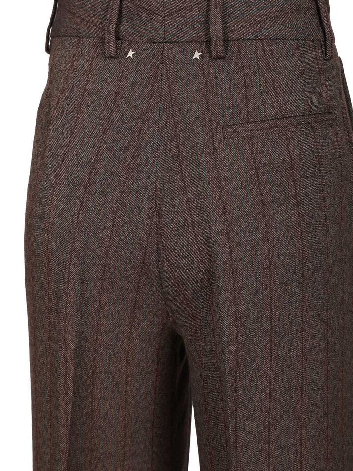 Golden Goose Deluxe Brand Tailored Trousers - Marrone | 14d86fa1cfbda21beee00481f4bf6082f09e6889
