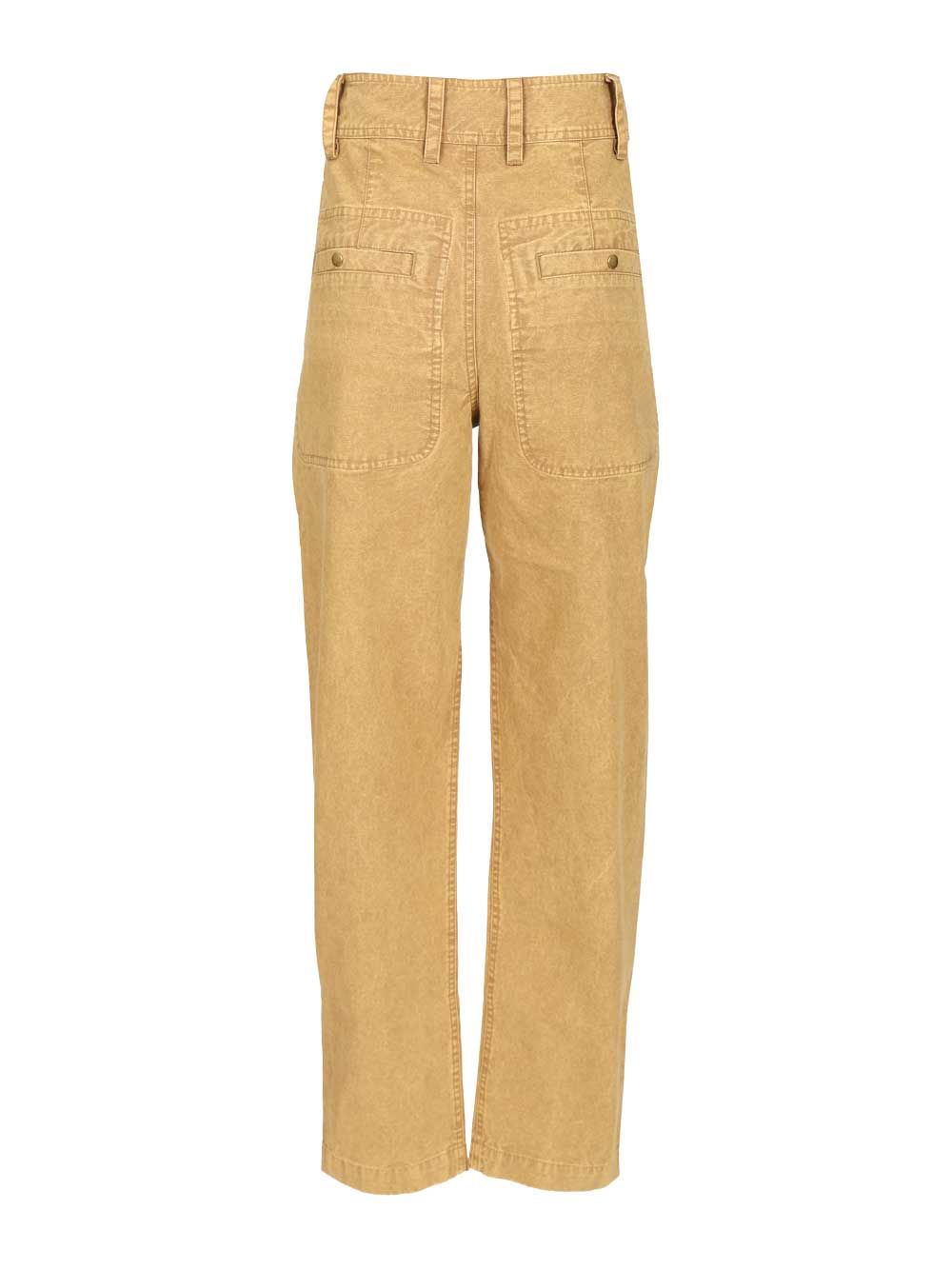 Marant Etoile Kiana Trousers - Marrone | 93eb3abe2e3b0c0025ccda9f9ee6f499141bda90