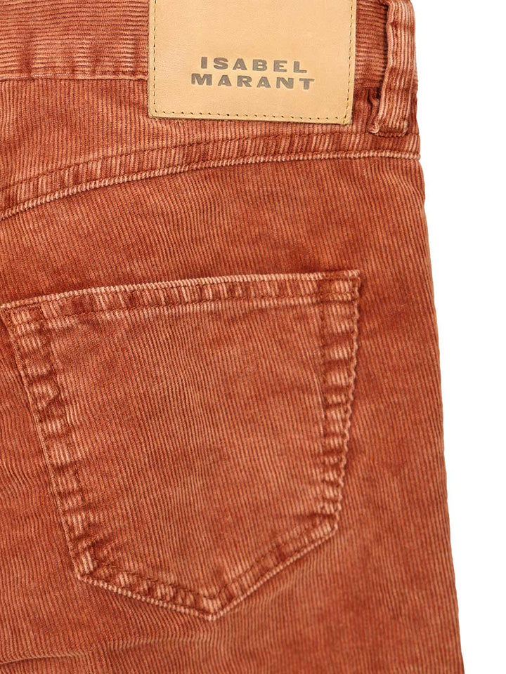 Marant Etoile Leniya Trousers - Marrone | a552d65cb56aacdcf8709057a7801fdc4f504bdf