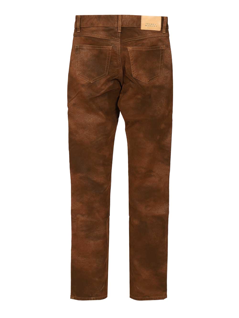 Marant Etoile Kelsie Trousers - Marrone | 8916245ca2868e1835b818c5f0f94c322cd00878