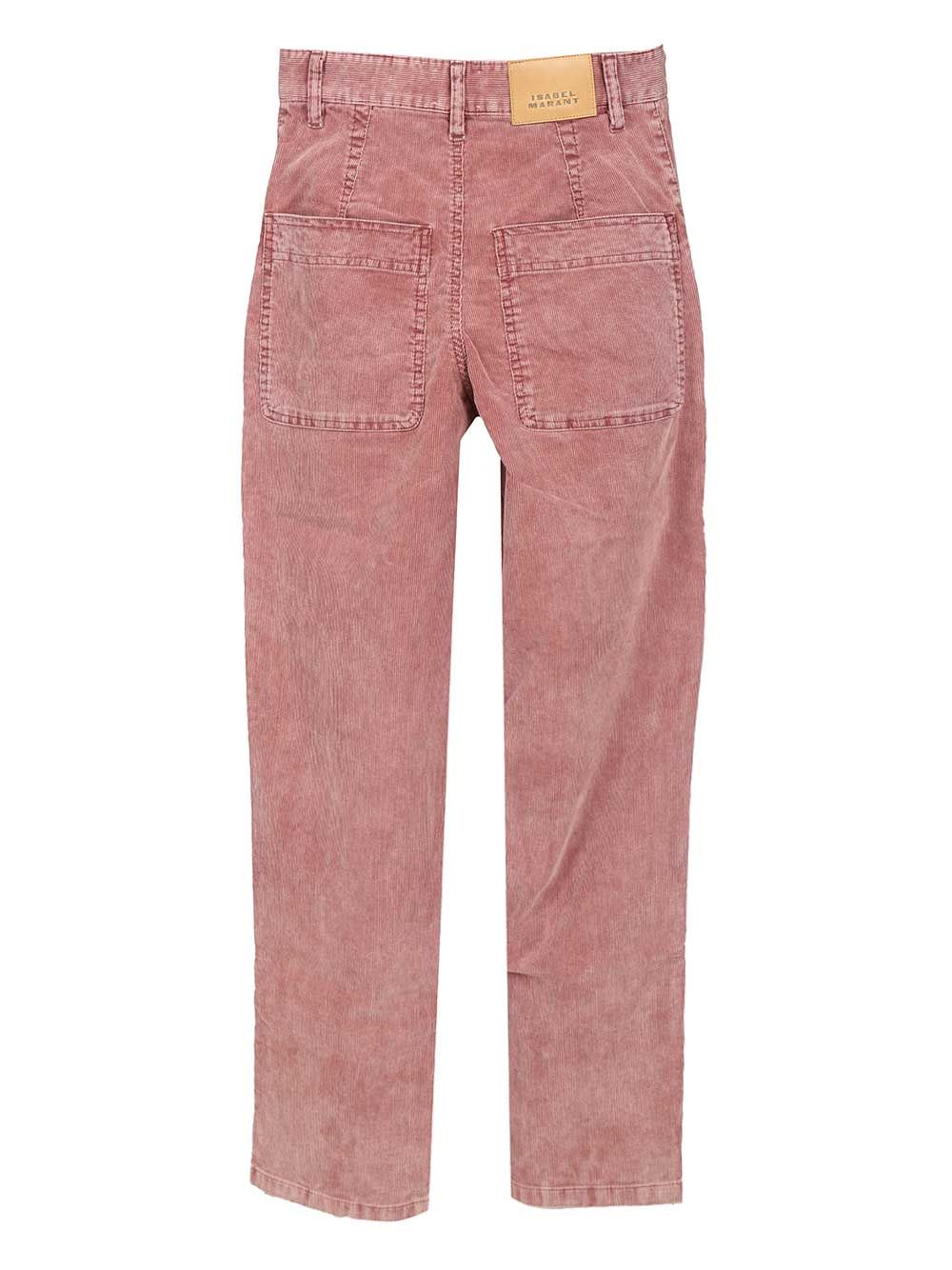 Marant Etoile Onyta Trousers - Rose | 860c0217c25bd32c2fe7f19240e3231a5618850f