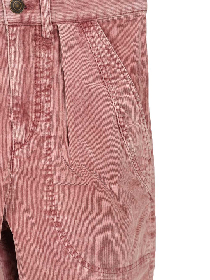 Marant Etoile Onyta Trousers - Rose | deebfc65c5935fe13ede8d9ce3fb271cce15d7eb