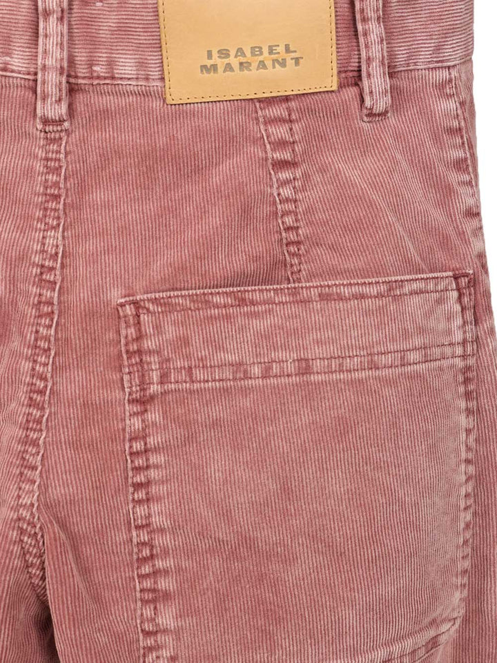 Marant Etoile Onyta Trousers - Rose | 61f3b5909747a6764bc48ff1309d146b04cff31e
