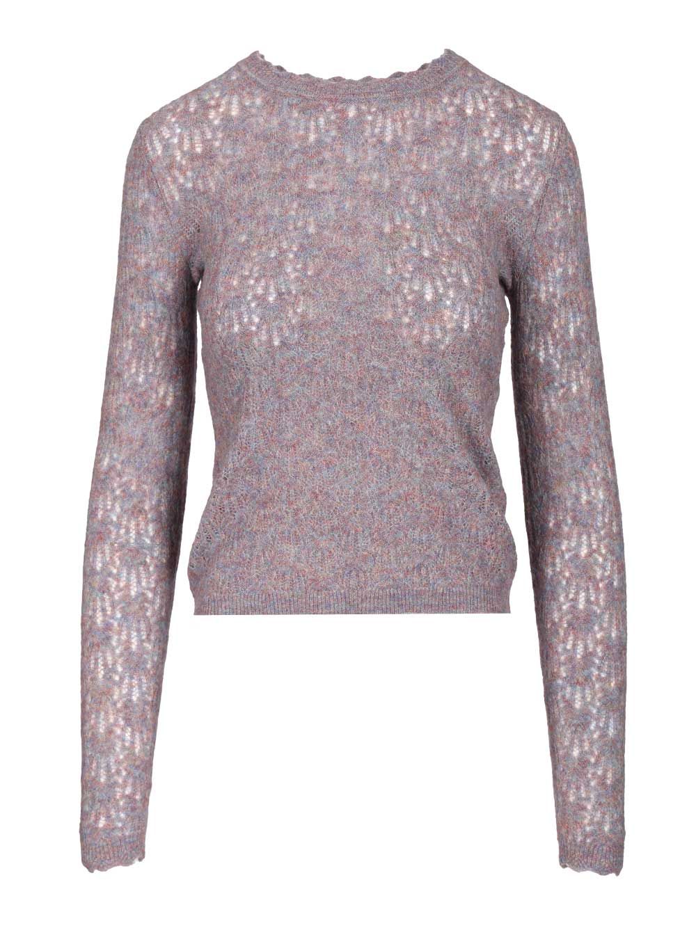 Marant Etoile Obeline Knitwear - Violet | d1cc0fede9c625466bd3e02557187a92311a4ad1