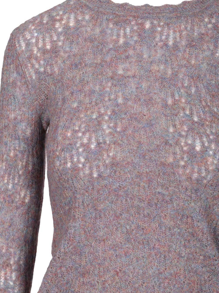 Marant Etoile Obeline Knitwear - Violet | 98ba677d2fcc2d9814972ca6f6e05691d6774e5c