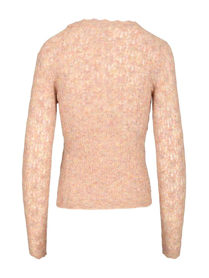 Marant Etoile Obeline Knitwear - Rose | 3534ee9aae87e42cef46976e2338bc173609dd52