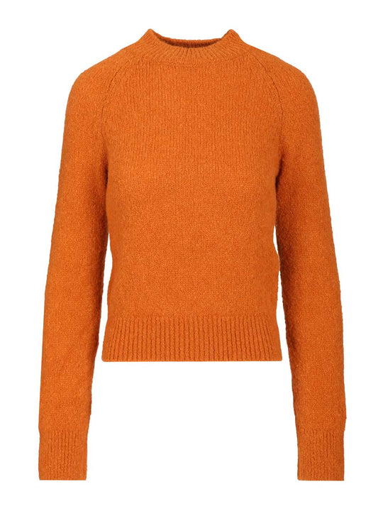 Fitted Sweater Knitwear Arancione