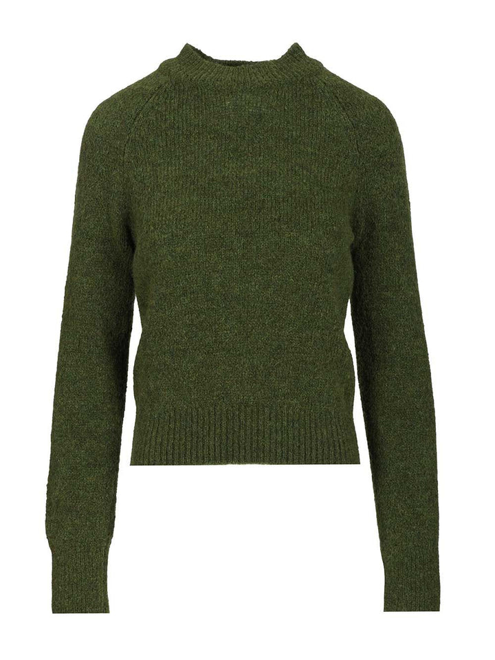 Dries Van Noten Fitted Sweater Knitwear - Verde | 35c907dbb5a054abd177f8e035bd85371d892309