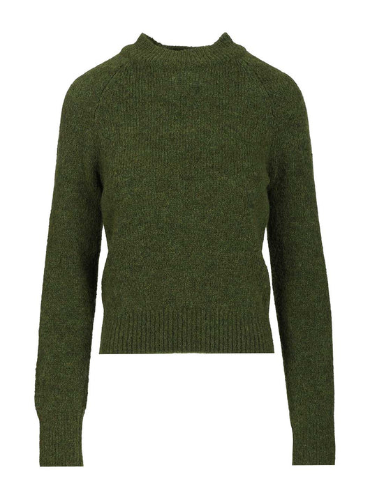 Fitted Sweater Knitwear Verde