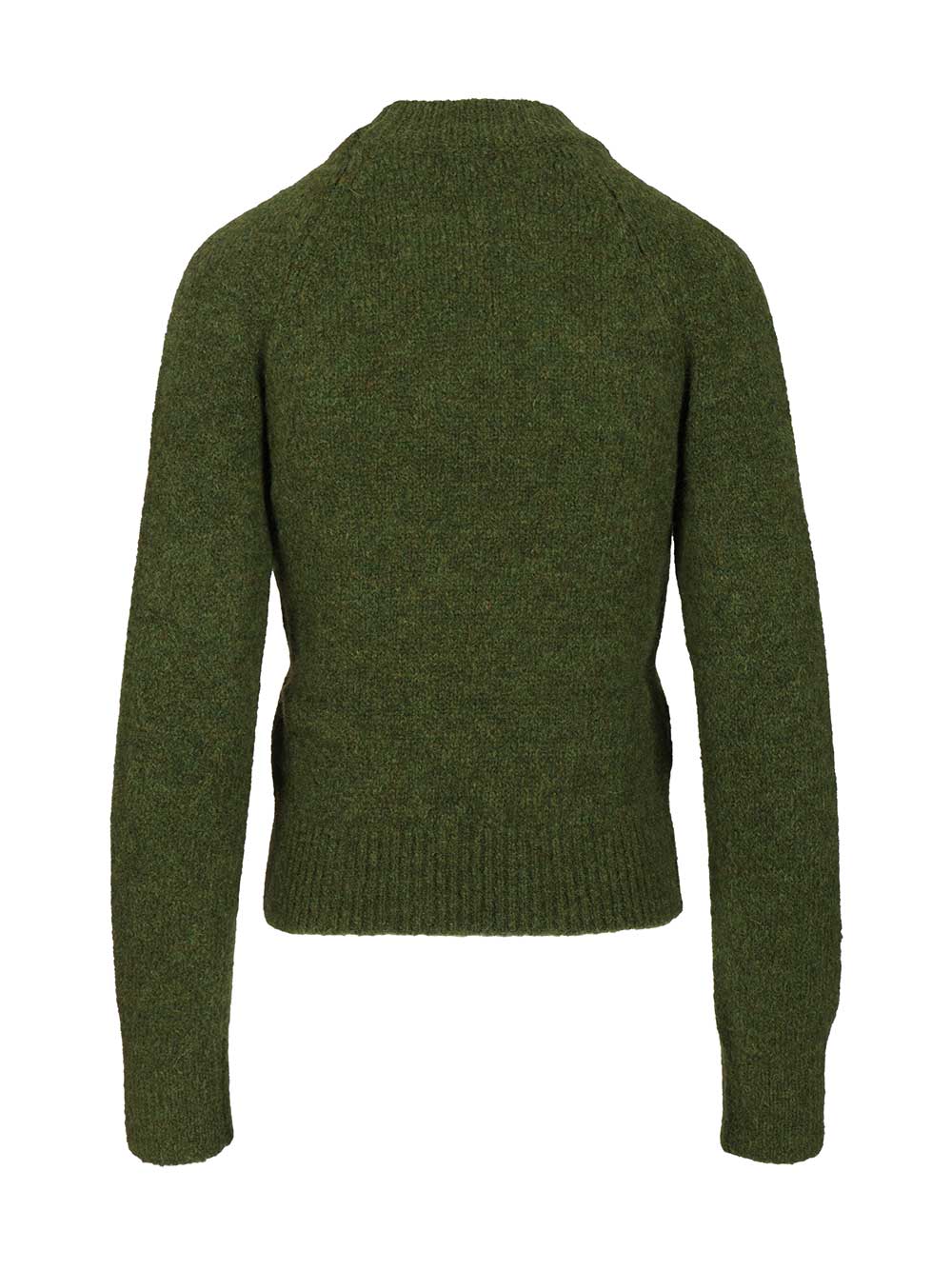 Dries Van Noten Fitted Sweater Knitwear - Verde | 14439ce389f35b677c7f7d8142f47c0da553b1cb