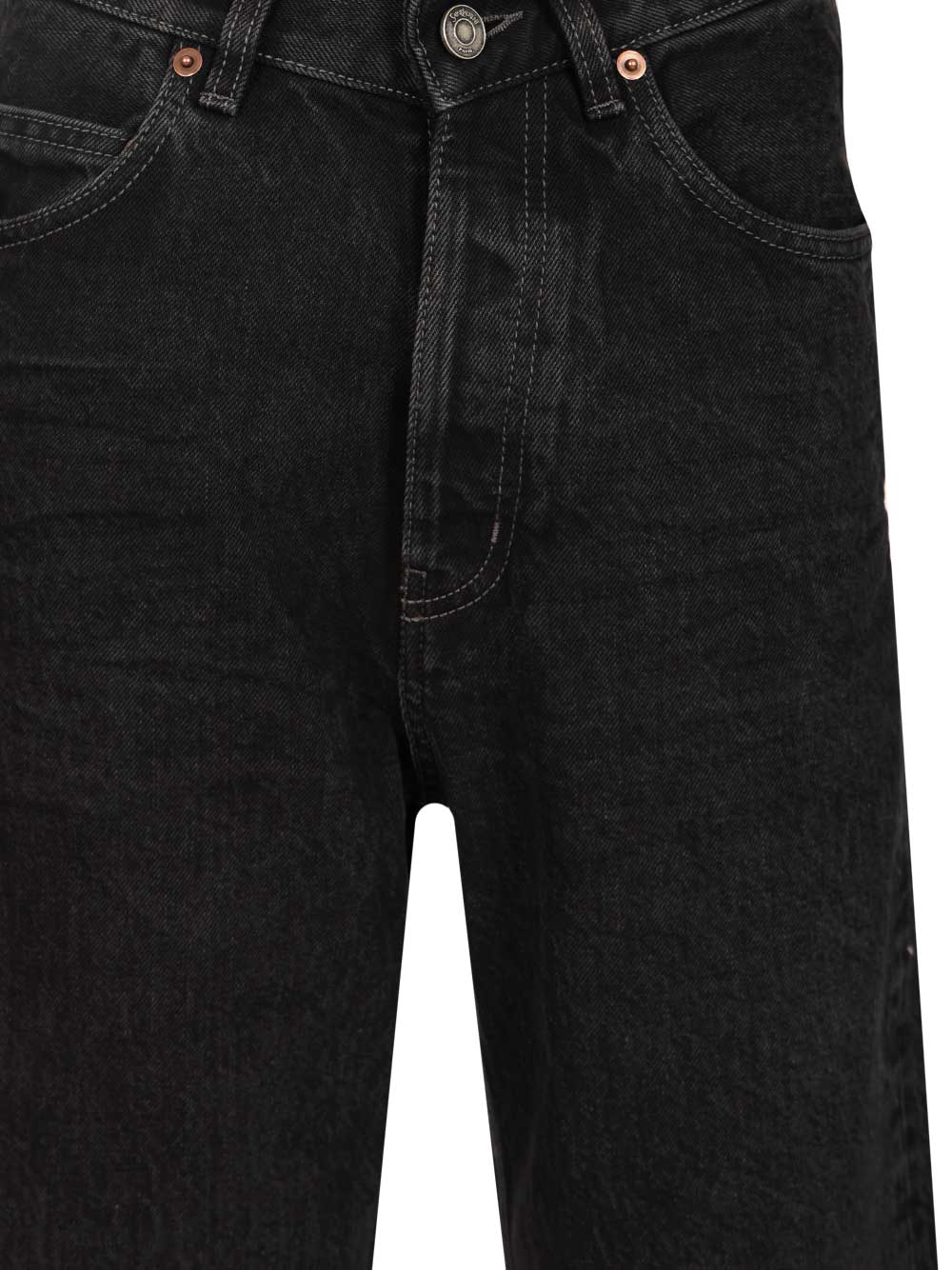 Saint Laurent V-Neck Jeans - Nero | 365551b27e42c6e44018125936ab29a301cec1ef