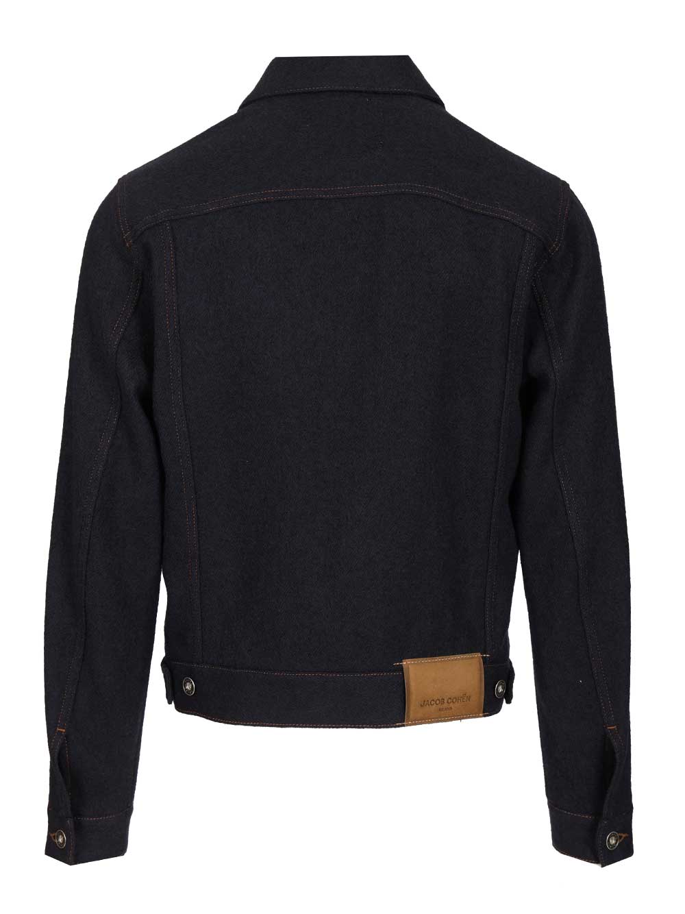 Jacob Cohen Wool Trucker Jacket Giacche - Blu | a4a6bf1b54155ee6c837b73b34f683907afc892f