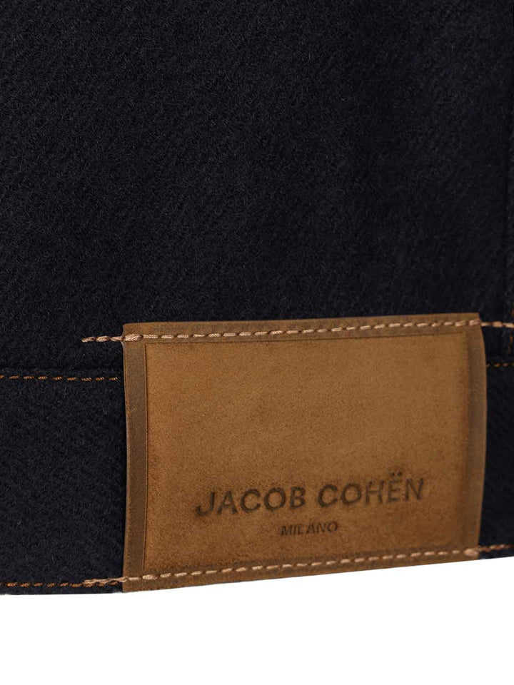 Jacob Cohen Wool Trucker Jacket Giacche - Blu | 1a56ab404074c174925e68b3fc5d9ac61ee79a9f