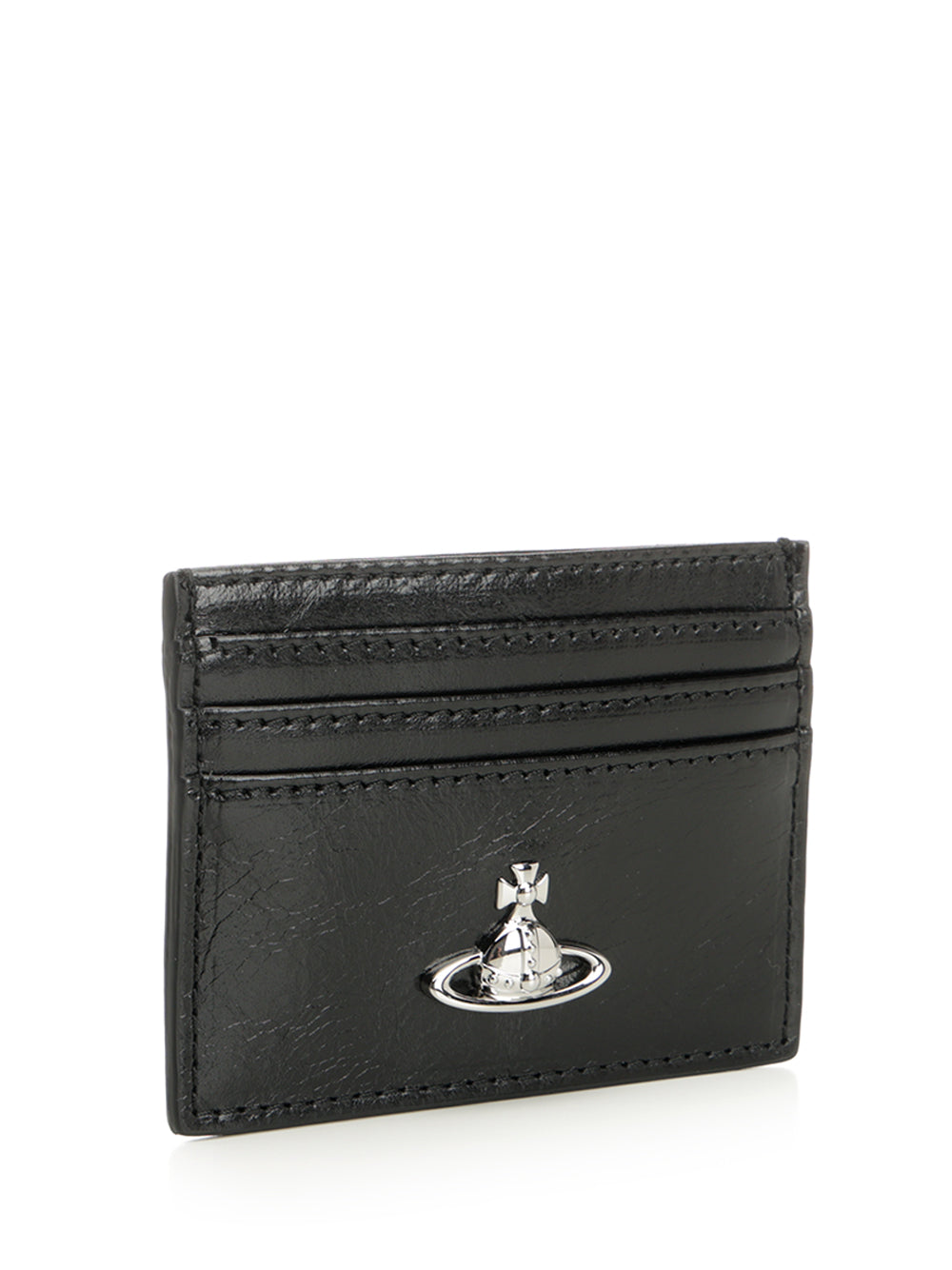 Vivienne Westwood Leather Card Holder Small leather goods - Nero | b3f013f3c882dd2a43cdf881ca82a80007dd06cc