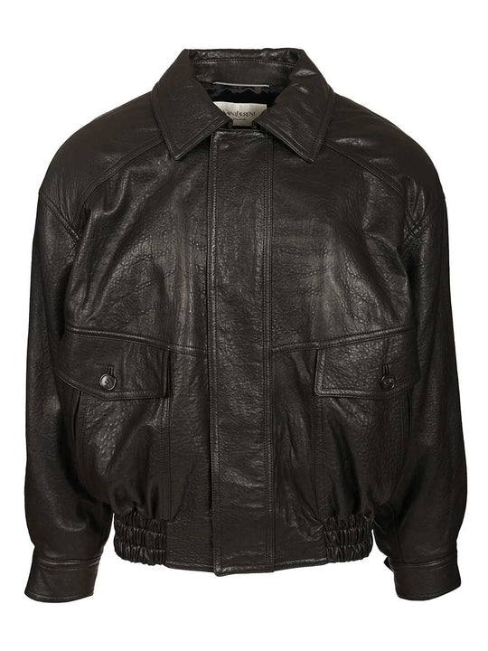 Puffer Bomber Jacket Giacche Nero