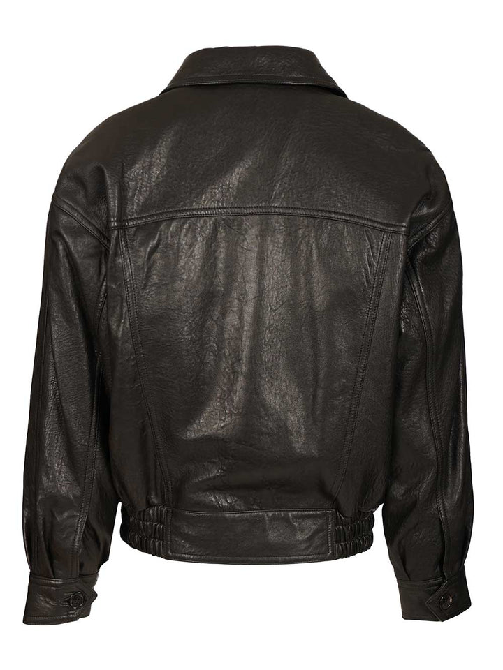 Saint Laurent Puffer Bomber Jacket Giacche - Nero | 9ffbb4ce9d0773b5744f11efb37fab253632661b