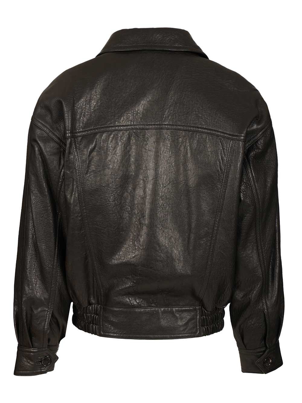 Saint Laurent Puffer Bomber Jacket Giacche - Nero | dc46ea65e8c266f8fcd563ca19d3427be43da6ca