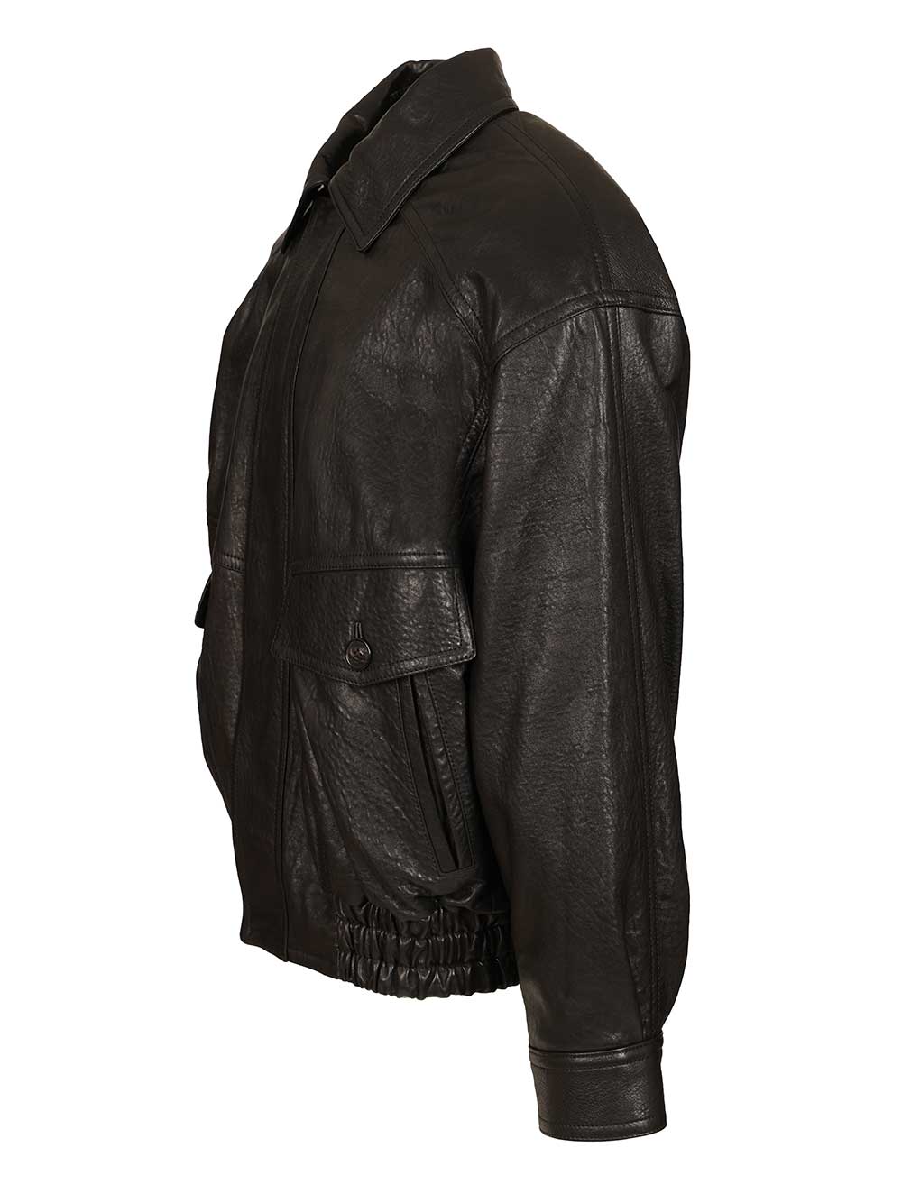 Saint Laurent Puffer Bomber Jacket Giacche - Nero | 004bf415beb1b8cfad428911430309ba66c192e2