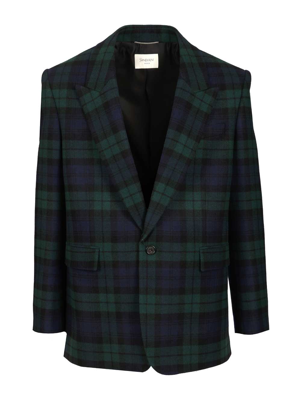 Saint Laurent Tartan Jacket Giacche - Multicolor | bb48f4cc64c976991c3cd54138c3a7a857d26726