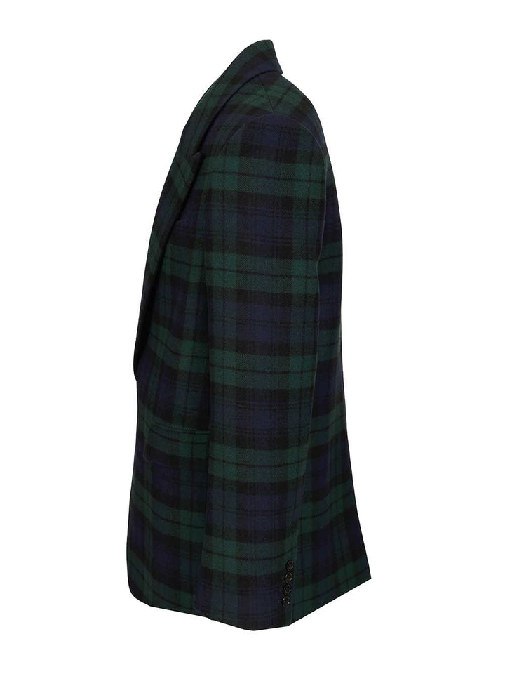 Saint Laurent Tartan Jacket Giacche - Multicolor | 122c2a2d73e2b869d351d4ec7d2a04d67f1cbcec