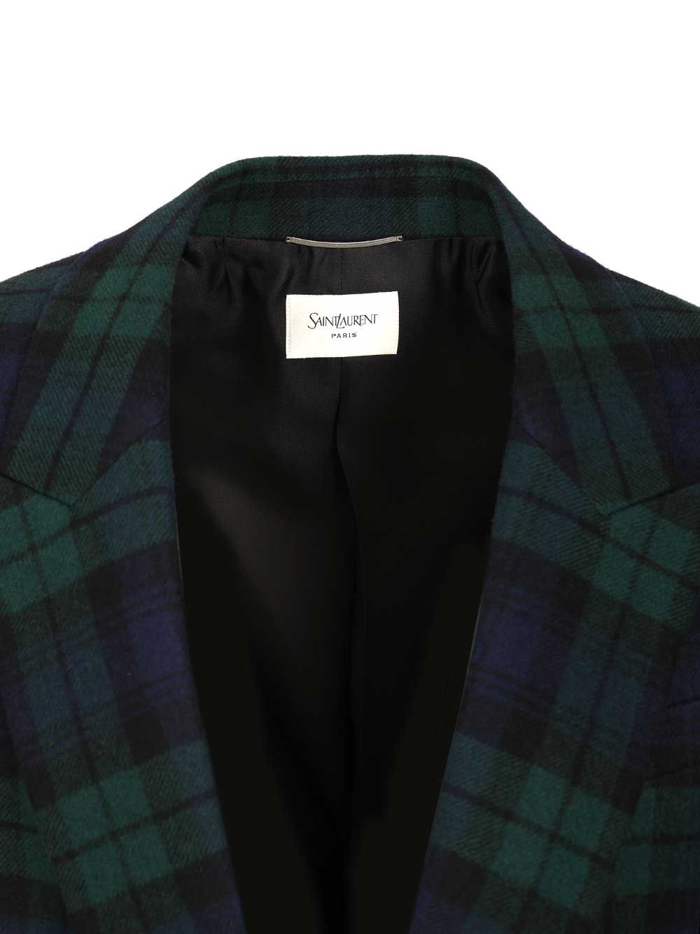 Saint Laurent Tartan Jacket Giacche - Multicolor | e98ae4cbdb22121d4e52315ce373655a3b36b398