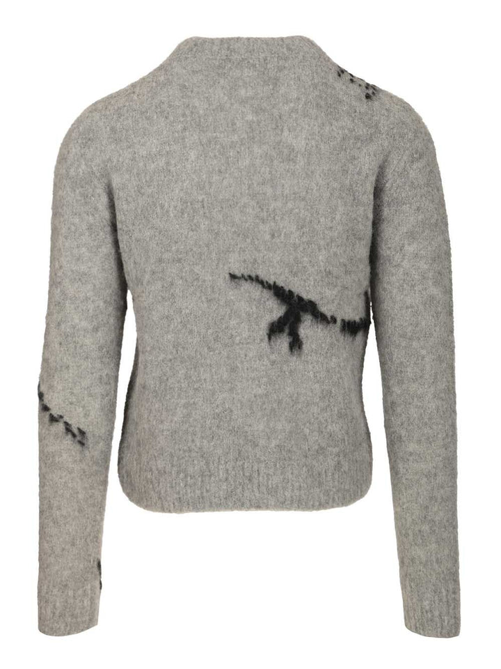 Dries Van Noten Mouche Knitwear - Grey | 2ed6ca58b613e820e4addfb932c3f121c7f791ce