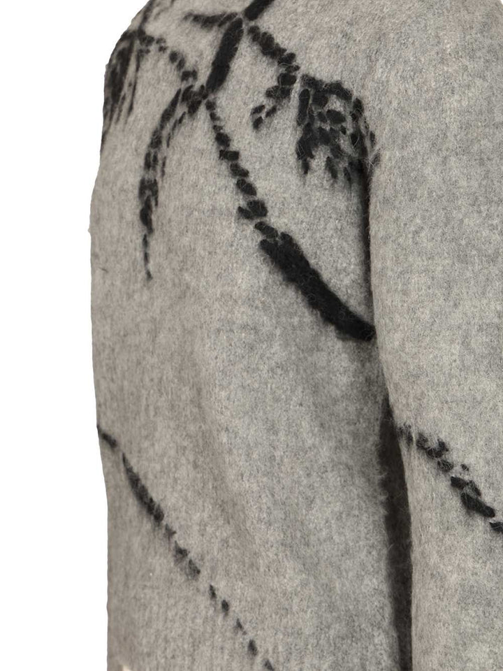 Dries Van Noten Mouche Knitwear - Grey | 97c190c24e80313841ae752f378131b6eaab922c