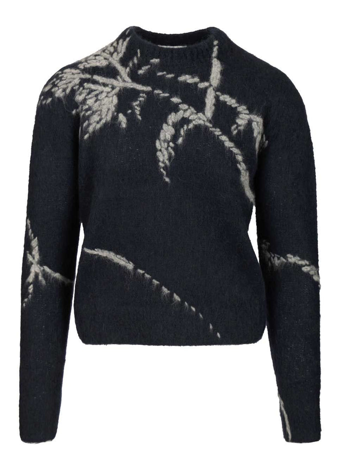 Dries Van Noten Mouche Knitwear - Blu | 3412deccfff7a39fdc9ae8a5bf050fbbe5003309