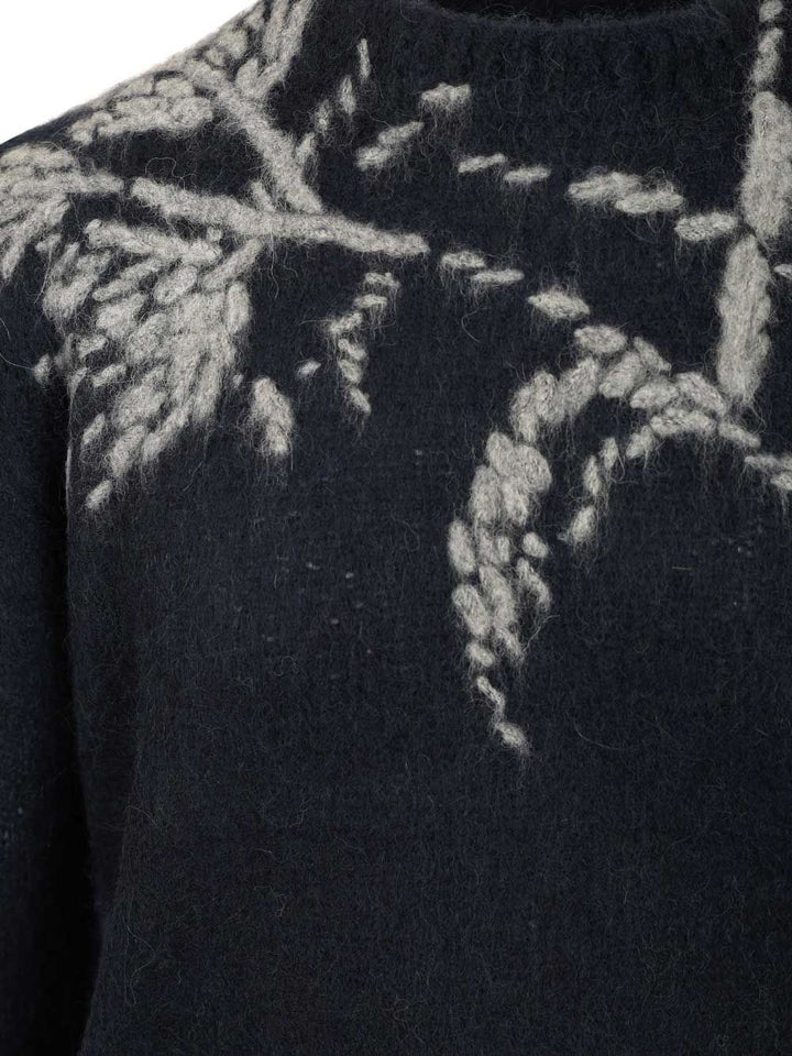 Dries Van Noten Mouche Knitwear - Blu | b76af5a1e80833c9e9d96320b67ae43fb313078c