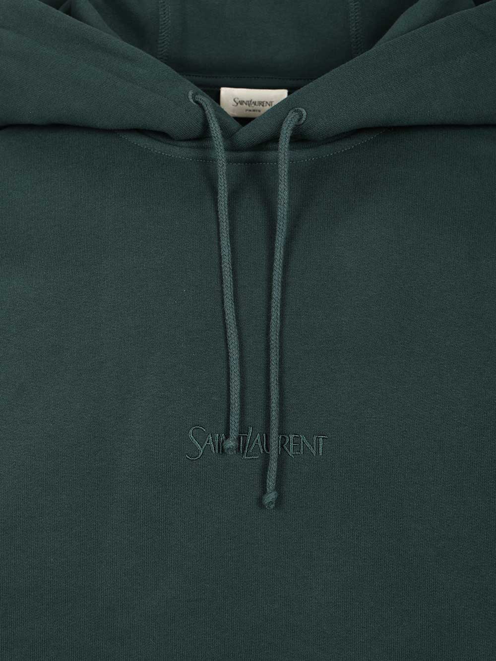 Saint Laurent Saint Laurent Hoodie Sweatshirts - Verde | 44ef4c97b0c50b5f84582db6fdb95fca7bdc25aa